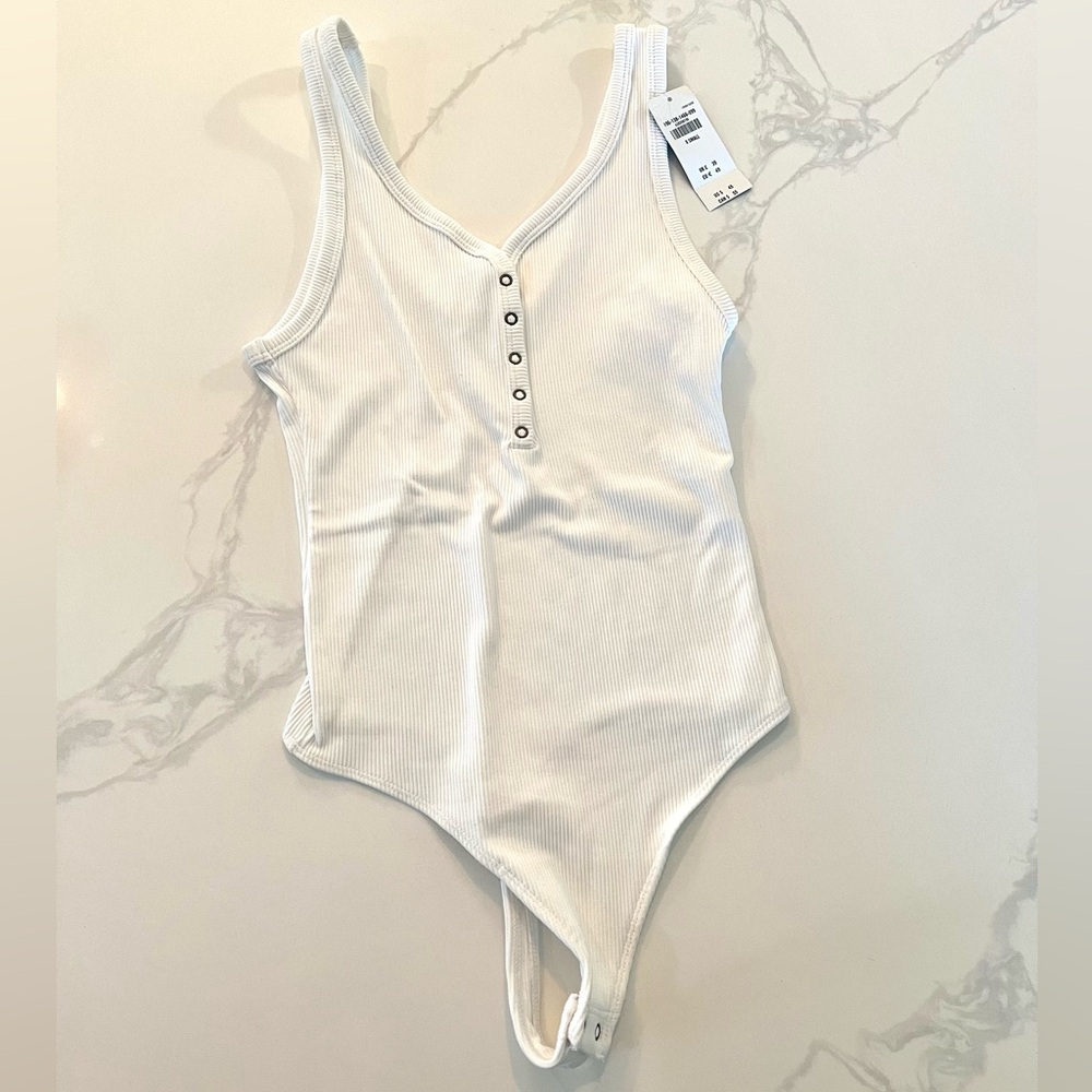 Abercrombie and Fitch Button Up Bodysuit